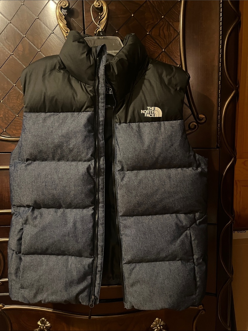 The North Face Kanaga Puffer Vest Blue/Black